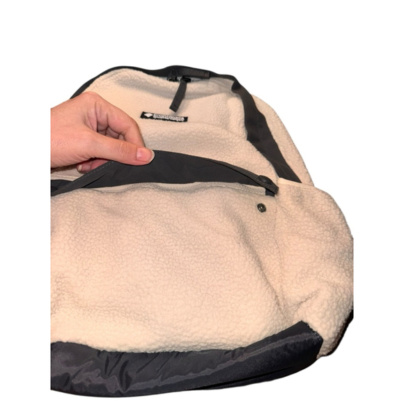 Women\'s Columbia One Size Beige Dark Grey Sherpa Backpack main image 8
